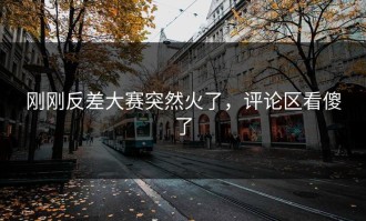 刚刚反差大赛突然火了，评论区看傻了